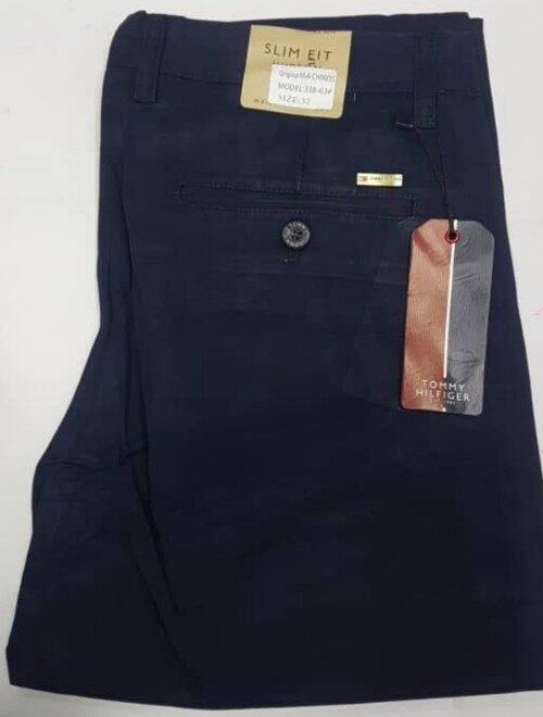 20240605_132811 thick chinos tommy hilfiger navy blue 338-63#