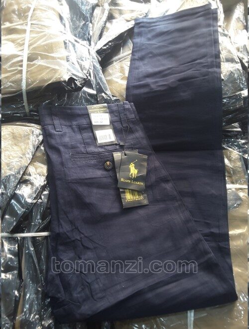 20240706_121915 thick chinos polo ralph lauren navy blue 63#