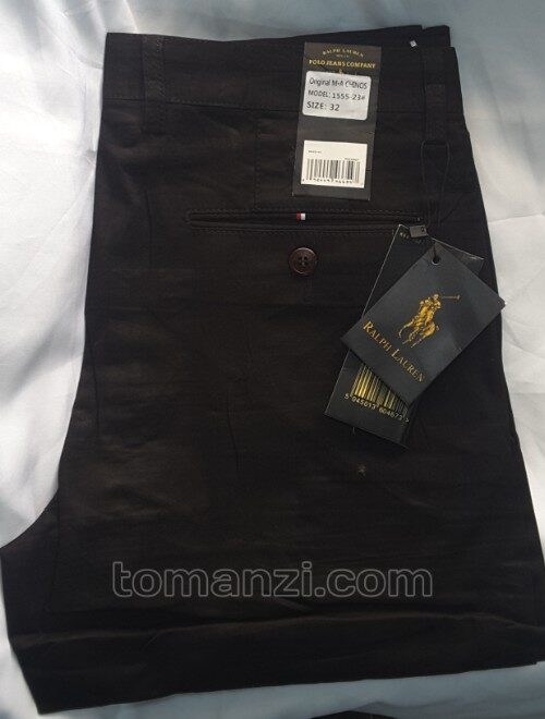 20240706_142559 stretch chinos polo ralph Charcoal black 1555-23#
