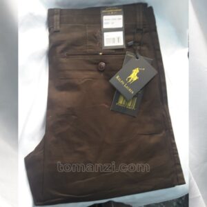 stretch chinos polo ralph Coffee brown chocolate 1555-28#
