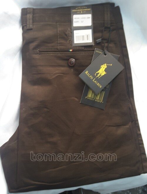 stretch chinos polo ralph Coffee brown chocolate 1555-28#