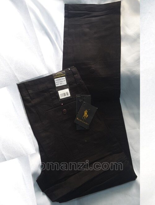 20240706_204309 stretch chinos polo ralph Charcoal black 1555-23#