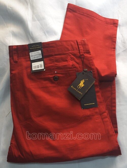 stretch chinos polo ralph red 1555-42#