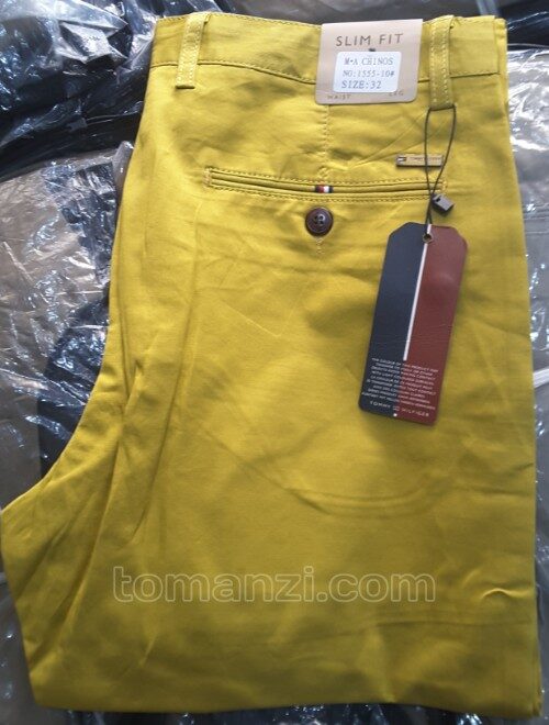 20240707_002246 stretch chinos tommy hilfiger yellow 1555-10#