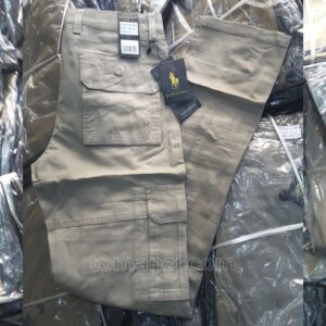 COMBAT CARGO PANT CHINOS THICK MATERIAL OFF WHITE 1#