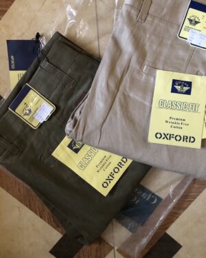 2 OXFORD CHINOS N18,000